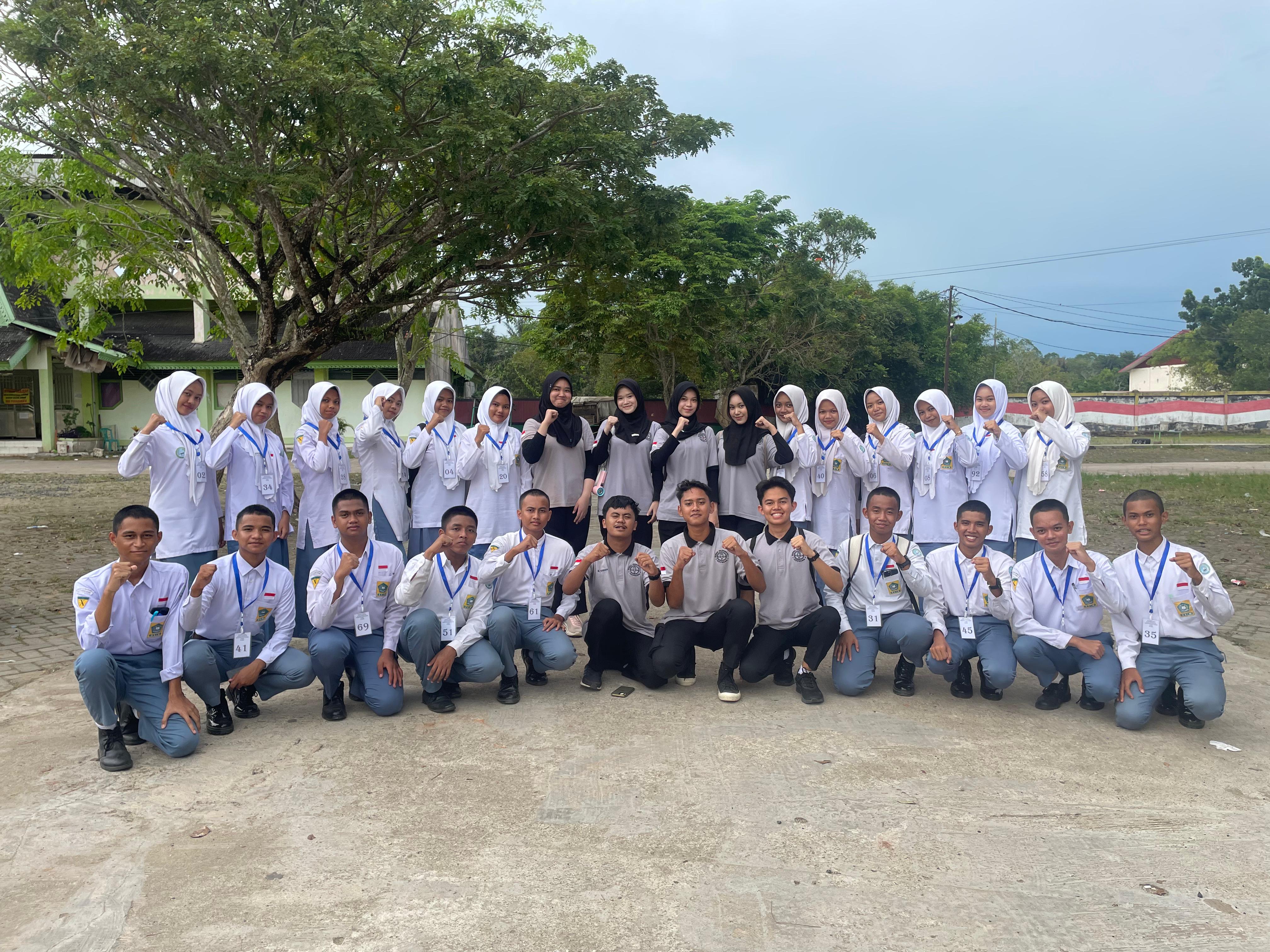 Tunjukkan Semangat Nasionalisme, Siswa MAN 2 HSU Ikuti Pembukaan Seleksi Paskibraka Kabupaten HSU 2026